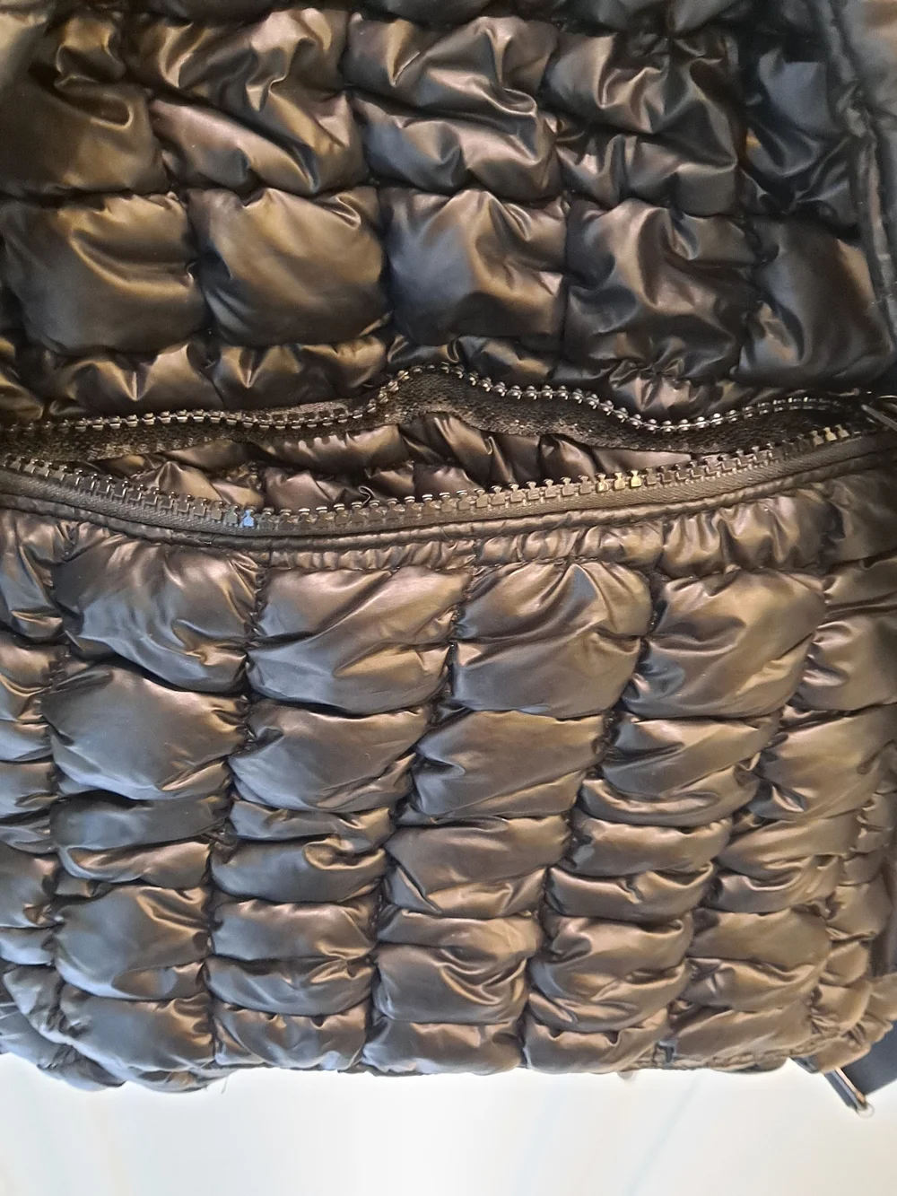 Simply Southern Black Quilted Puffer Backpack Contemporary Maximalism Everyday